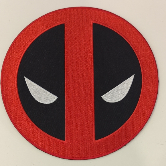 NWT 7" Deadpool HUGE BACK Patch - Picture 1 of 2